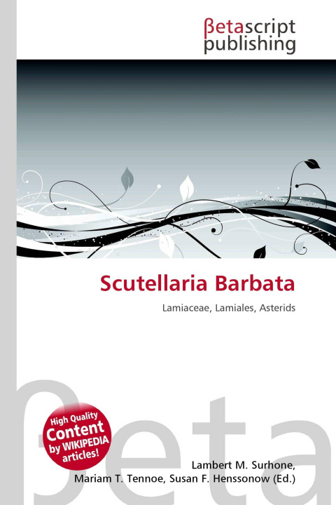 Kniha Scutellaria Barbata Mariam T. Tennoe
