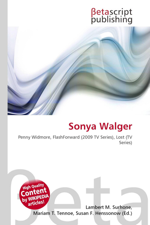 Kniha Sonya Walger Mariam T. Tennoe