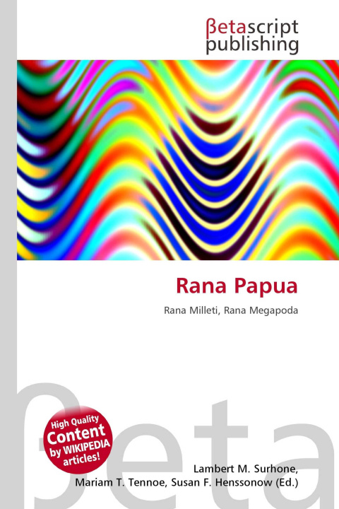 Kniha Rana Papua Mariam T. Tennoe