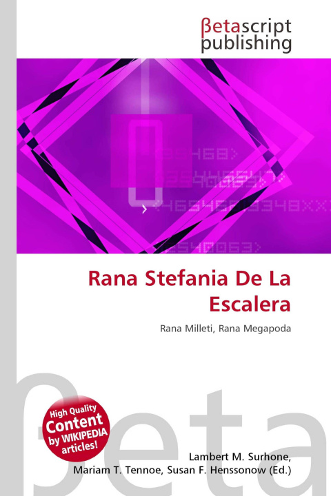 Kniha Rana Stefania De La Escalera Mariam T. Tennoe