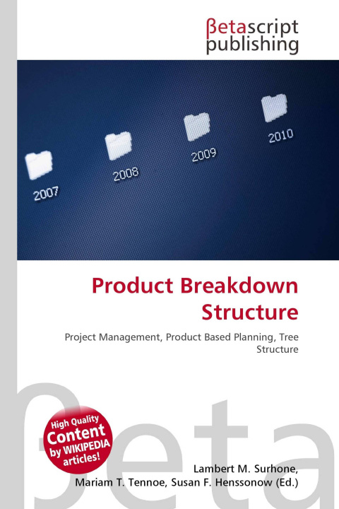 Kniha Product Breakdown Structure Mariam T. Tennoe
