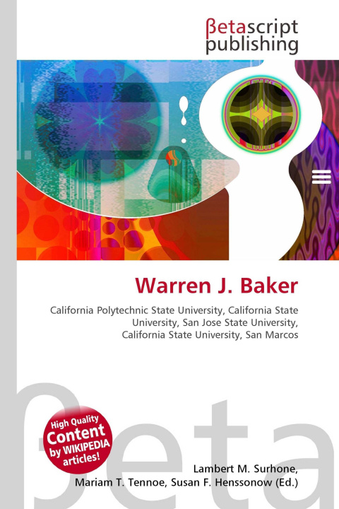 Kniha Warren J. Baker Mariam T. Tennoe