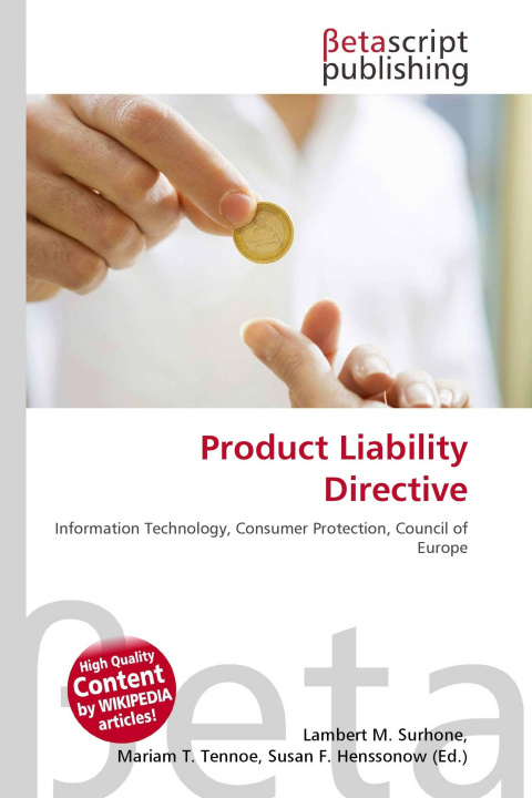 Kniha Product Liability Directive Mariam T. Tennoe