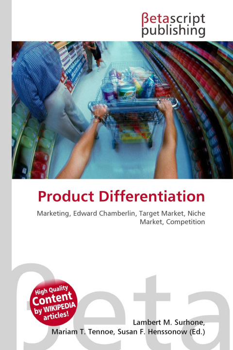 Kniha Product Differentiation Mariam T. Tennoe