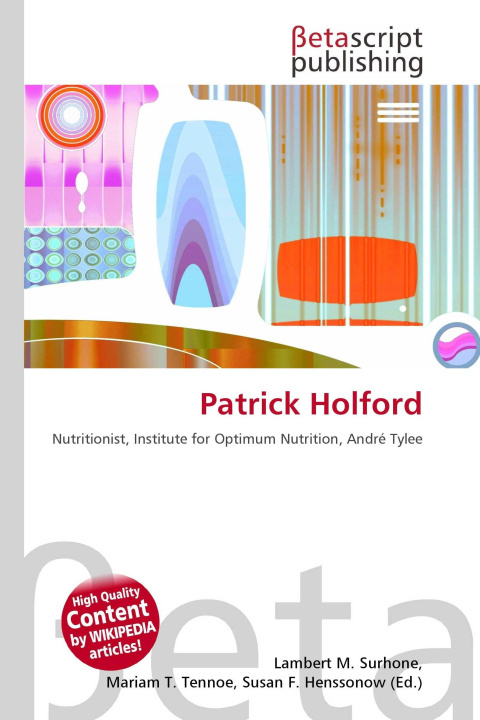 Kniha Patrick Holford Mariam T. Tennoe