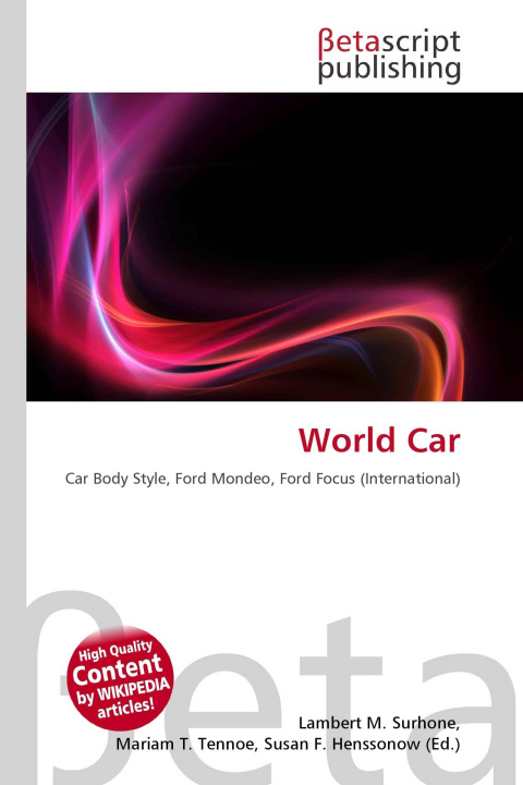 Kniha World Car Mariam T. Tennoe