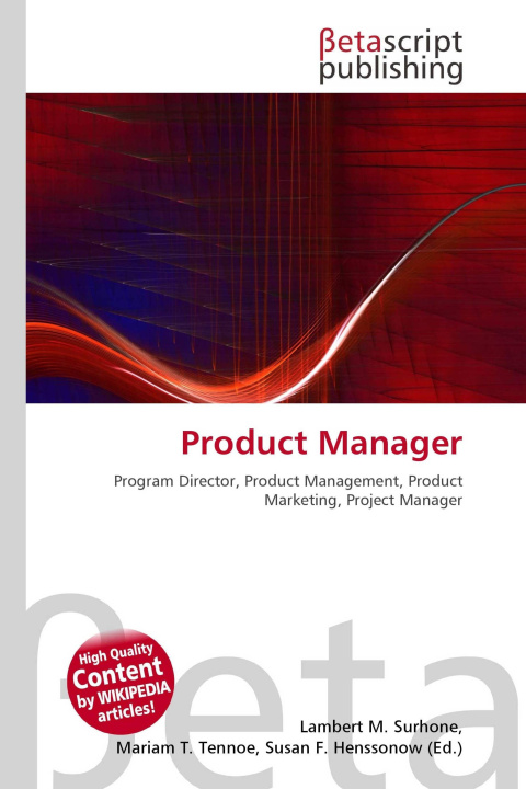 Kniha Product Manager Mariam T. Tennoe