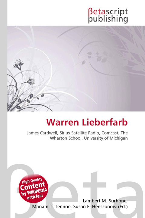 Kniha Warren Lieberfarb Mariam T. Tennoe