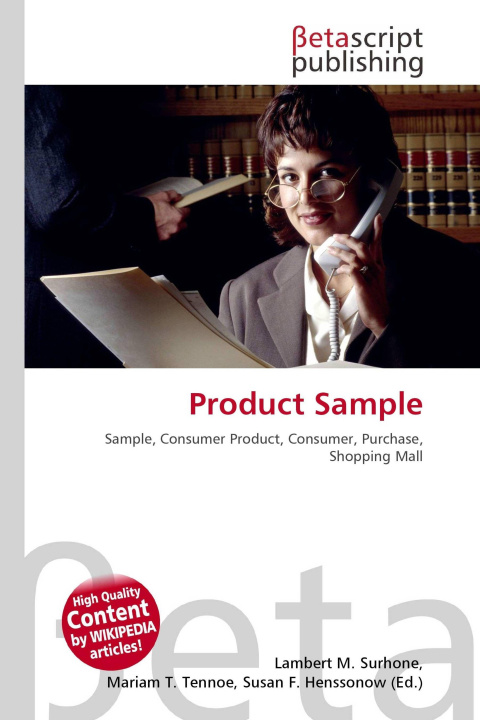 Kniha Product Sample Mariam T. Tennoe