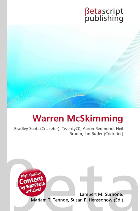 Kniha Warren McSkimming Mariam T. Tennoe