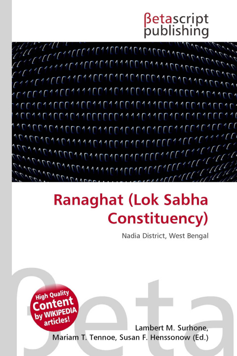 Kniha Ranaghat (Lok Sabha Constituency) Mariam T. Tennoe