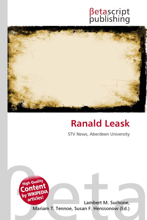 Kniha Ranald Leask Mariam T. Tennoe