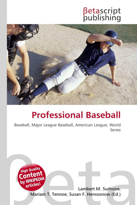 Kniha Professional Baseball Mariam T. Tennoe