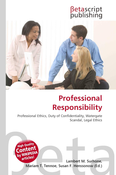 Kniha Professional Responsibility Mariam T. Tennoe