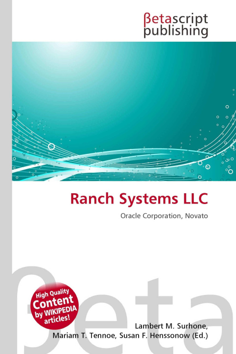 Kniha Ranch Systems LLC Mariam T. Tennoe