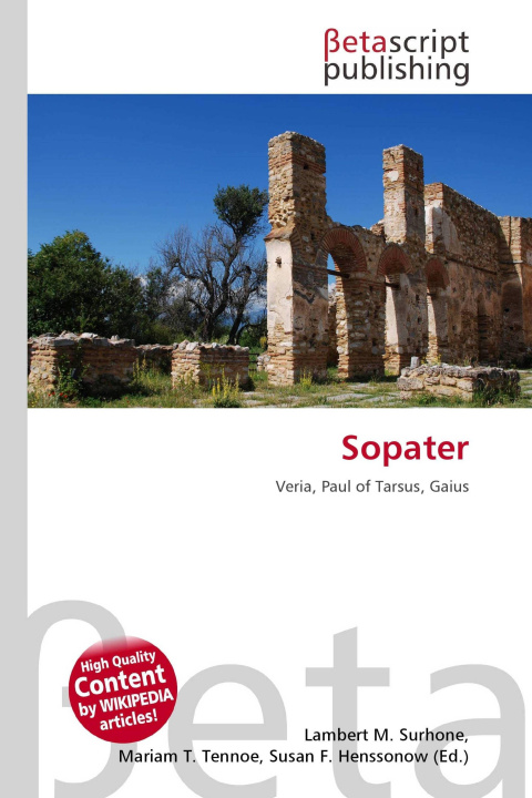 Kniha Sopater Mariam T. Tennoe