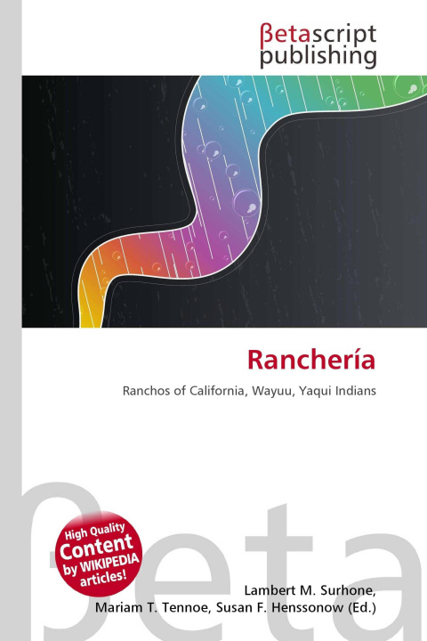 Kniha Ranchería Mariam T. Tennoe