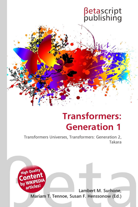 Könyv Transformers: Generation 1 Mariam T. Tennoe