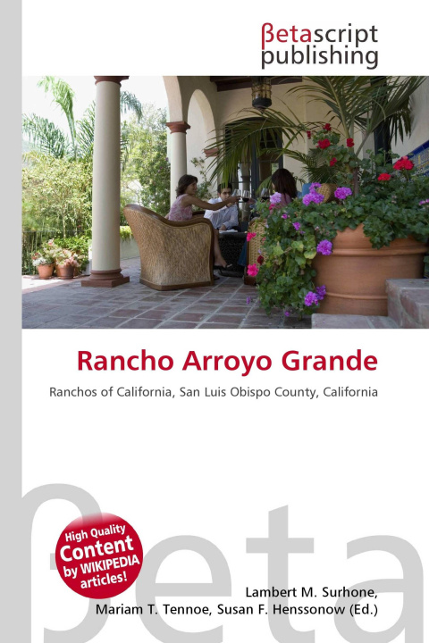 Kniha Rancho Arroyo Grande Mariam T. Tennoe