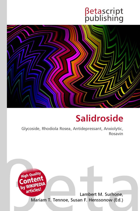 Kniha Salidroside Mariam T. Tennoe