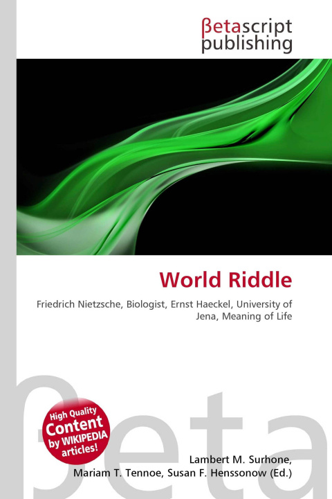 Kniha World Riddle Mariam T. Tennoe
