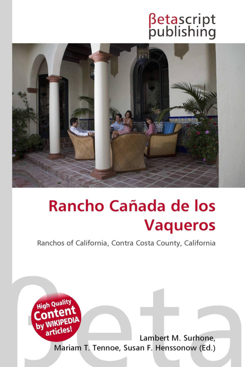 Kniha Rancho Cañada de los Vaqueros Mariam T. Tennoe
