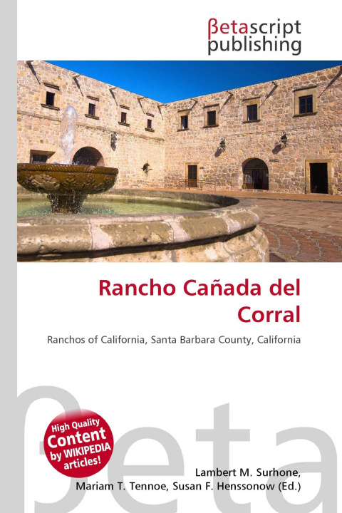 Carte Rancho Cañada del Corral Mariam T. Tennoe