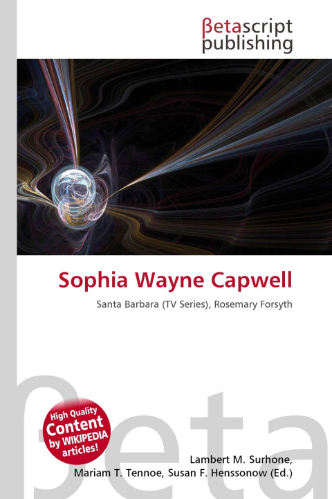 Kniha Sophia Wayne Capwell Mariam T. Tennoe