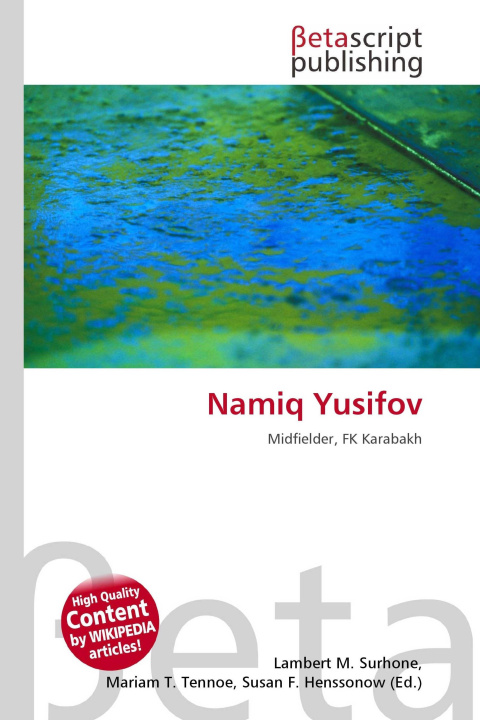 Kniha Namiq Yusifov Mariam T. Tennoe