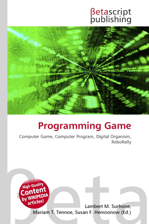 Könyv Programming Game Mariam T. Tennoe