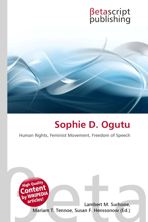 Kniha Sophie D. Ogutu Mariam T. Tennoe