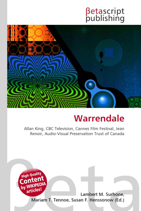 Kniha Warrendale Mariam T. Tennoe