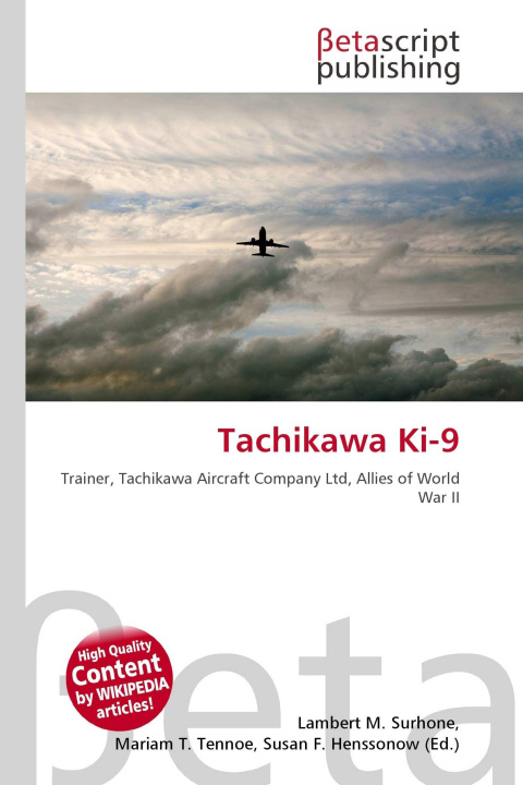 Kniha Tachikawa Ki-9 Mariam T. Tennoe