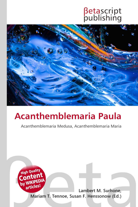Kniha Acanthemblemaria Paula Mariam T. Tennoe