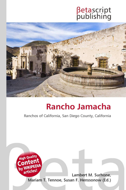 Kniha Rancho Jamacha Mariam T. Tennoe