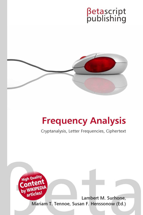 Kniha Frequency Analysis Mariam T. Tennoe