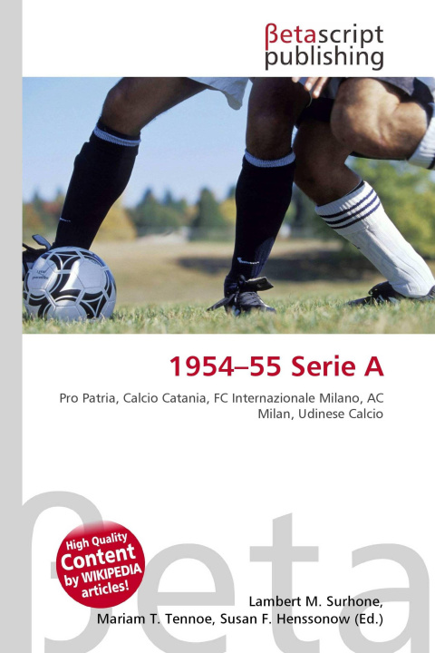 Knjiga 1954-55 Serie A Mariam T. Tennoe