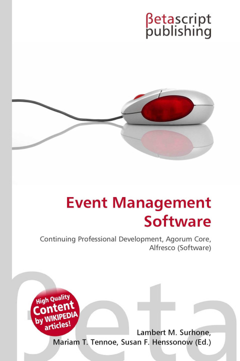 Kniha Event Management Software Mariam T. Tennoe