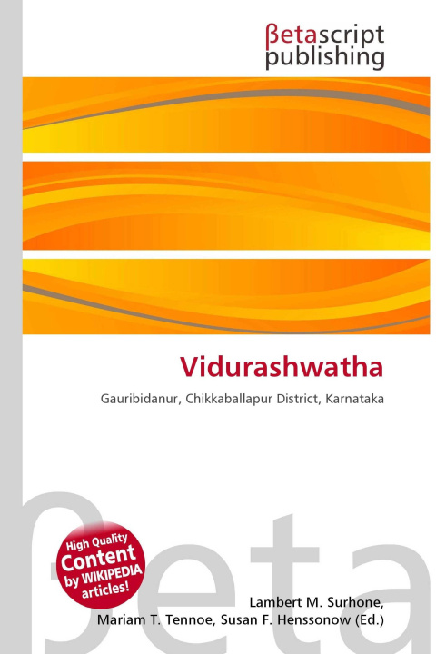 Kniha Vidurashwatha Mariam T. Tennoe