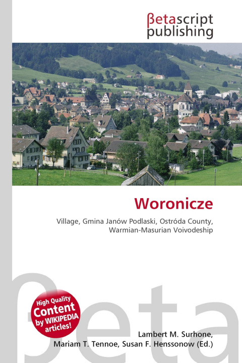 Kniha Woronicze Mariam T. Tennoe