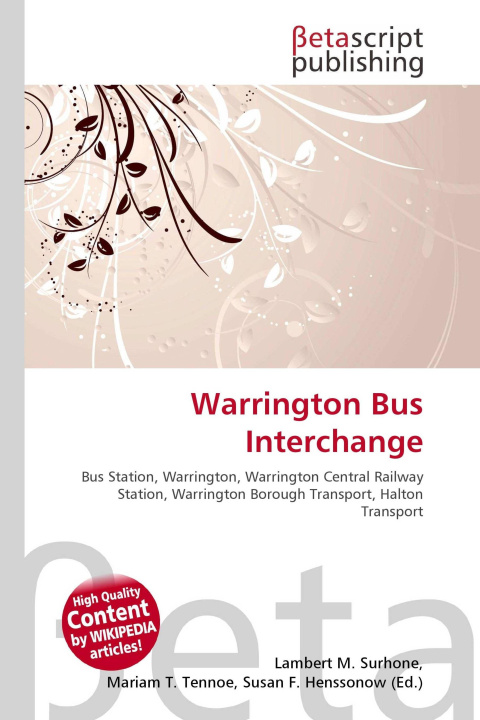 Kniha Warrington Bus Interchange Mariam T. Tennoe