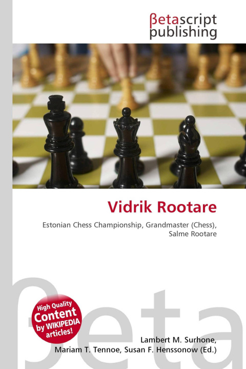 Kniha Vidrik Rootare Mariam T. Tennoe