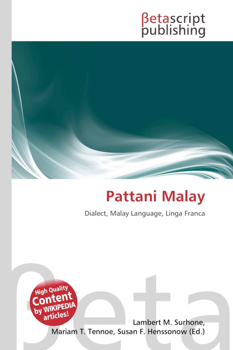 Kniha Pattani Malay Mariam T. Tennoe