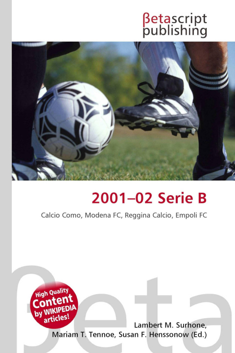 Kniha 2001-02 Serie B Mariam T. Tennoe