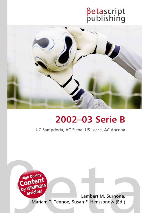 Kniha 2002-03 Serie B Mariam T. Tennoe