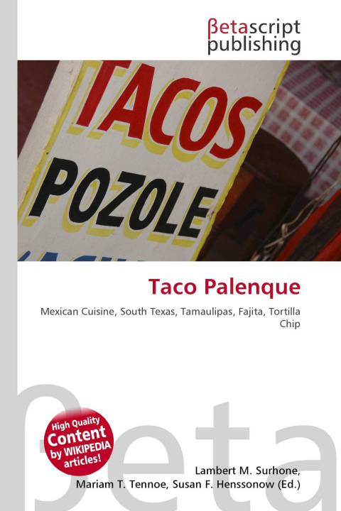 Kniha Taco Palenque Mariam T. Tennoe