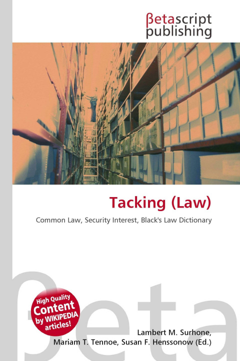 Kniha Tacking (Law) Mariam T. Tennoe