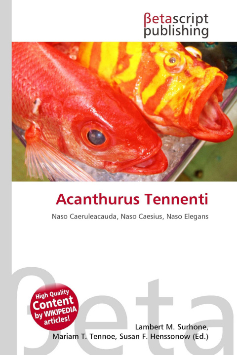 Kniha Acanthurus Tennenti Mariam T. Tennoe