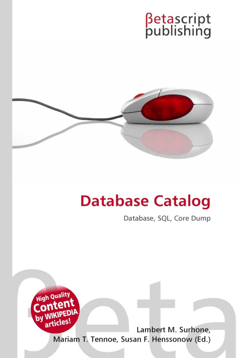 Kniha Database Catalog Mariam T. Tennoe