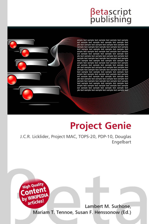 Kniha Project Genie Mariam T. Tennoe